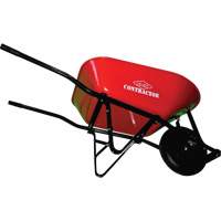 Contractor Wheelbarrow, 6 cu. ft., Steel Tray Brunswick Fyr & Safety