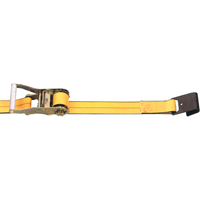 Ratchet Straps, Flat Hook, 2" W x 30' L, 3335 lbs. (1513 kg) Working Load Limit ND349 | Brunswick Fyr & Safety