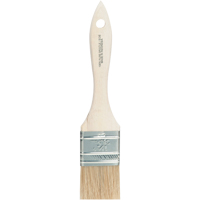 Paint Brush, White China, Wood Handle, 1-3/4" Width ND936 | Brunswick Fyr & Safety