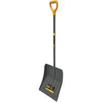 Pro Snow Shovel, Polypropylene Blade, 13-7/8" Wide, D-Grip Handle Brunswick Fyr & Safety