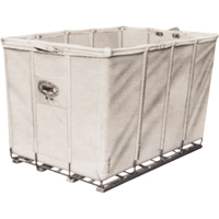 Baskets & Hamper Trucks, Steel, 27-1/2" W x 36" D x 27-1/2" H, 600 lbs. Capacity NG527 | Brunswick Fyr & Safety