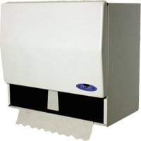 Roll or Single-Fold Towel Dispenser , Manual, 10.5" W x 6.75" D x 9.5" H NI160 | Brunswick Fyr & Safety