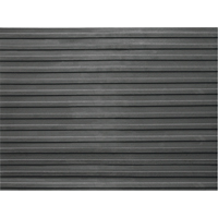 Tapis de vestibule, Couloir, 3' x pi lin. x 1/8", Noir Brunswick Fyr & Safety