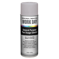 Industrial Work Day Paint, Grey, Very Flat, 10 oz., Aerosol Can Brunswick Fyr & Safety