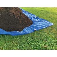 Tarp, Standard Duty, Blue, 7' x 5' x 4 mils Brunswick Fyr & Safety