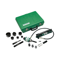 Hydraulic Knockout Kit with Hand Pump and Slug-Buster<sup>®</sup> Punches NIH479 | Brunswick Fyr & Safety