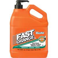 Hand Cleaner, Lotion, 3.78 L, Pump Bottle, Orange NIR895 | Brunswick Fyr & Safety
