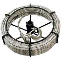 JGP-150A 1-1/2 Ton 66' Cable Assembly For JET&reg; Wire Grip Pullers Brunswick Fyr & Safety