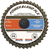 Powerblend FLX Roll-On Flap Disc, 3" x 120 Grit, Zirconia Alumina Brunswick Fyr & Safety