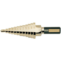 Foret &eacute;tag&eacute; de super premi&egrave;re qualit&eacute;, 1/8" - 1/2", Incr&eacute;ments de 1/32", Acier rapide Brunswick Fyr & Safety