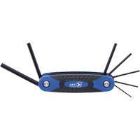 JFHK-7M Folding Hex Key Set, 7 Pcs., Metric Brunswick Fyr & Safety