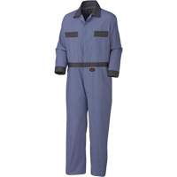 5133T Coveralls with Concealed Brass Buttons, Men's, Navy Blue, Size 42 Brunswick Fyr & Safety