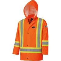 5892 Veste FR imperm&eacute;able haute visibilit&eacute;, 2T-Grand, Orange haute visibilit&eacute; Brunswick Fyr & Safety