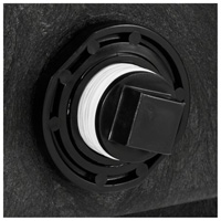 Stock Tank, 69" D x 63.25" W x 25" H, 2500 lbs. Capacity, Black Brunswick Fyr & Safety