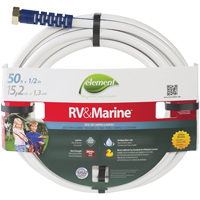Element™ Marine & RV Water Hoses, PVC, 1/2" dia. x 50' NJ417 | Brunswick Fyr & Safety