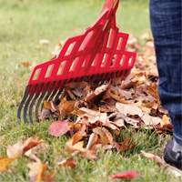 Multi-Purpose Lawn Rake, 20" Blade, 20 Tines, Hardwood Handle, Steel Blade Brunswick Fyr & Safety