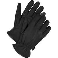 Gants de conducteur doubl&eacute;s classiques, Grand, Paume en Cuir fleur de daim, Thinsulate Brunswick Fyr & Safety