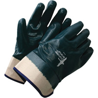 Gants enduits Deny avec poignet de s&eacute;curit&eacute;, Taille unique, R&ecirc;vetement Nitrile, Enveloppe en Coton Brunswick Fyr & Safety