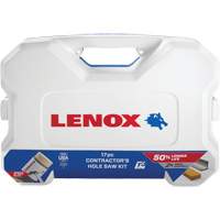 Contractor's Speed Slot&reg; Hole Saw Kit, 17 Pieces Brunswick Fyr & Safety