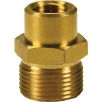Female x Male Fixed Plug, 1/4" Brunswick Fyr & Safety