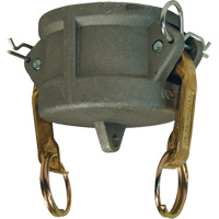 Couvercle anti-poussi&egrave;re &agrave; came et cannelure Global, Aluminium, Type DC, 2" Brunswick Fyr & Safety