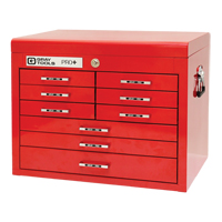 Coffre sup&eacute;rieur de s&eacute;rie PRO+, 26" la, 9 tiroirs, Rouge Brunswick Fyr & Safety