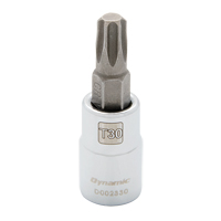 Bit Socket, Torx&reg;, T27 x 1-1/2" L, 1/4" Drive Brunswick Fyr & Safety