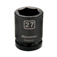 Metric Socket, Impact, 24 mm, 3/4" Drive, 6 Points Brunswick Fyr & Safety