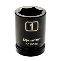 SAE Socket, Impact, 3/4", 3/4" Drive, 6 Points Brunswick Fyr & Safety