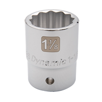 SAE Socket, 7/8", 3/4" Drive, 12 Points Brunswick Fyr & Safety