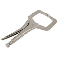 Locking Clamp Pliers with Swivel Pads, 11" Length, C-Clamp NJH860 | Brunswick Fyr & Safety
