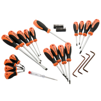 Screwdriver Set, 36 Pcs. Brunswick Fyr & Safety