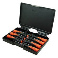 Precision Screwdriver Set, 7 Pcs. Brunswick Fyr & Safety