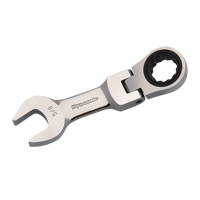 SAE Stubby Flex-Head Ratcheting Wrench NJI100 | Brunswick Fyr & Safety