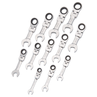 Stubby Wrench Set, Combination, 12 Pieces, Metric Brunswick Fyr & Safety