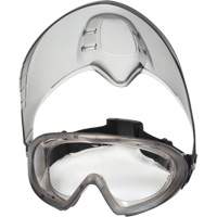 Lunettes de s&eacute;curit&eacute; Capstone Shield avec &eacute;cran facial amovible, Lentille Transparent, Antibu&eacute;e, Ventilation Directe/Ferm&eacute; Brunswick Fyr & Safety