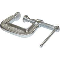 Light-Duty C-Clamp, 1" (25 mm) Capacity, 1" (25 mm) Throat Depth Brunswick Fyr & Safety