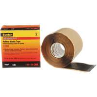 Ruban de mastic de caoutchouc 2228 Scotch, 50,8 mm (2") x 3 m (10'), Noir Brunswick Fyr & Safety