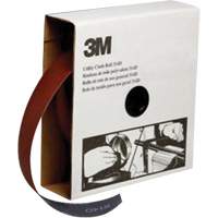 Rouleau de toile abrasive utilitaire, Oxyde d'aluminium, 2" la x 150' lo, Grain P400 Brunswick Fyr & Safety