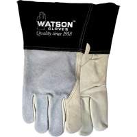 Fabulous Fabricator Gloves, Grain Cowhide, Size Large Brunswick Fyr & Safety