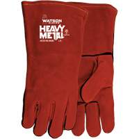Fire Brand Welding Gloves, Split Cowhide, Size One Size Brunswick Fyr & Safety