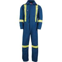 Dupont Nomex&reg; IIIA Deluxe Coveralls, Size 3X-Large (Tall), Royal Blue, 6 cal/cm² Brunswick Fyr & Safety