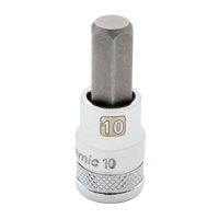 Standard Metric Bit Socket, 5 mm x 1-9/10" L, 3/8" Drive Brunswick Fyr & Safety