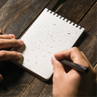 Pocket Top-Spiral Notebook, Soft Cover, Yellow, 100 Pages, 4" W x 6" L Brunswick Fyr & Safety