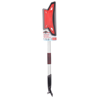 Balai &agrave; neige anti&eacute;gratignures, T&eacute;lescopique, lame Mousse de CAV/E, 52" Longueur, Rouge Brunswick Fyr & Safety