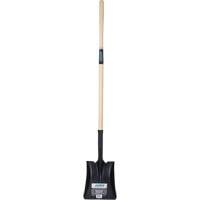 Square Point Shovel, Hardwood, Tempered Steel Blade, Straight Handle, 48" Long NN246 | Brunswick Fyr & Safety