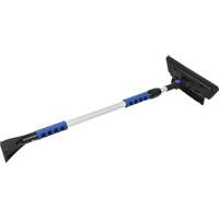 Brosse &agrave; neige, T&eacute;lescopique, lame Mousse de CAV/E, 48" Longueur, Noir/Bleu Brunswick Fyr & Safety