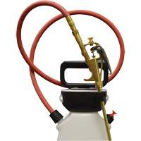 Vaporisateur d'ac&eacute;tone &agrave; compression s&eacute;rie industriel & entrepreneur, 2 gal. (9 L), Poly&eacute;thyl&egrave;ne, Lance de 18" Brunswick Fyr & Safety