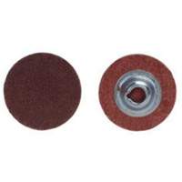 Quick-Change Cloth Disc, 3" Dia., 120 Grit, Aluminum Oxide Brunswick Fyr & Safety