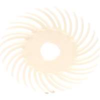 Scotch-Brite Radial Bristle Disc SR, Ceramic, 2" Dia. Brunswick Fyr & Safety